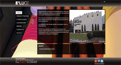 Desktop Screenshot of eluce.it